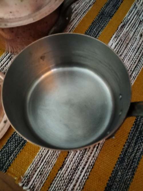 Pair of Antique Copper Saucepans By Havard Villedieu made in France