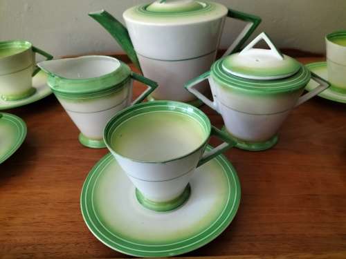 Art Deco Style Tea Set
