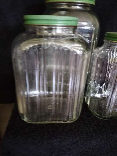 Vintage Storage Jars x 3