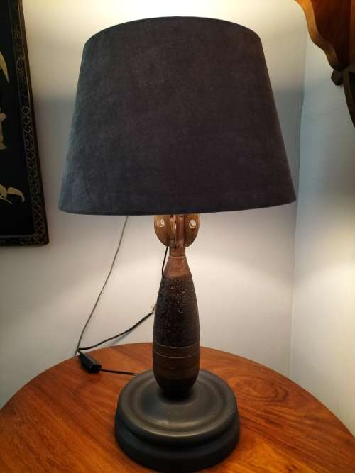 Mortar Lamp with Shade