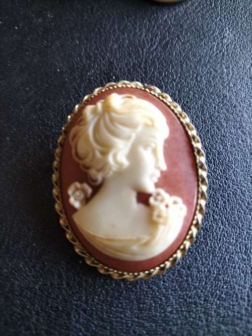 Vintage Cameo Brooch