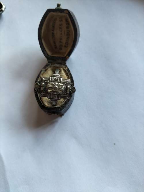 Art Deco Style Marcasite silver Ring