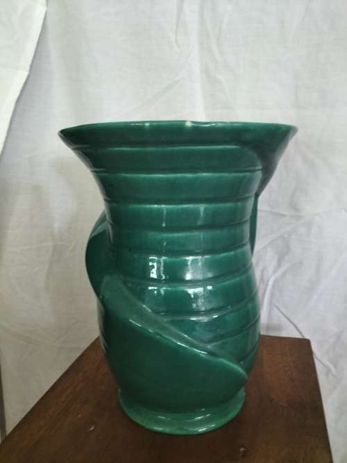 Large Lucia Ware Green Vase