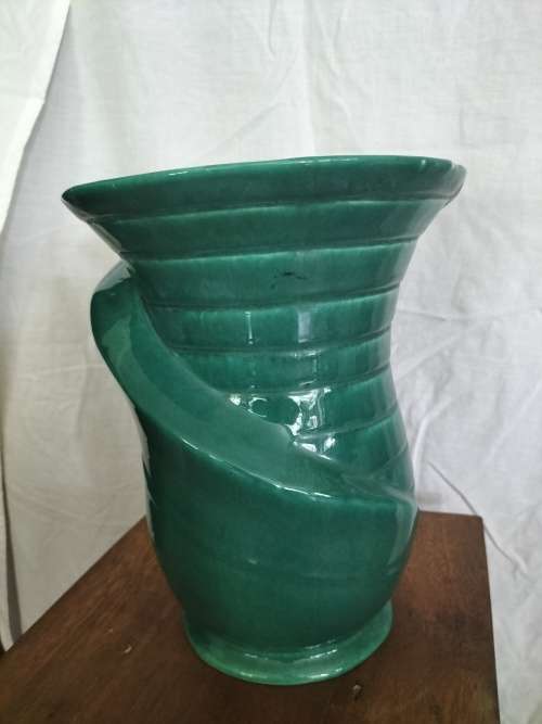 Large Lucia Ware Green Vase