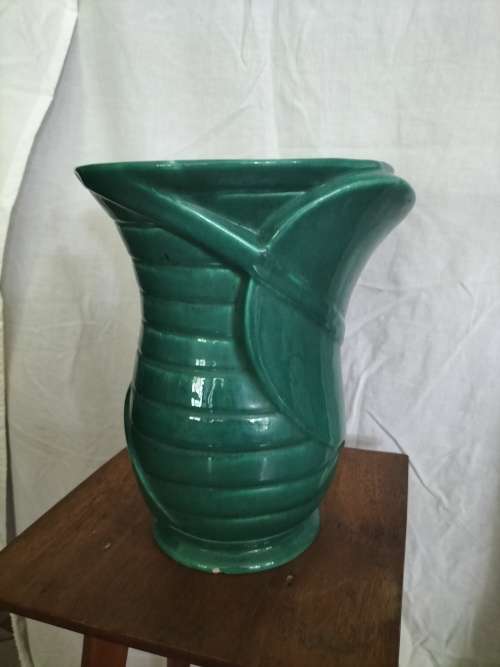 Large Lucia Ware Green Vase