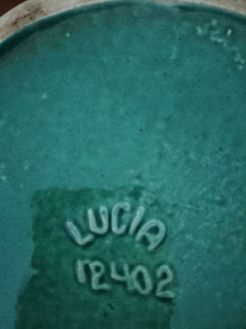 Large Lucia Ware Green Vase