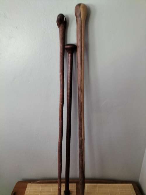 Set of 3 X Walking Sticks