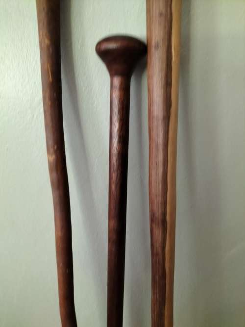 Set of 3 X Walking Sticks