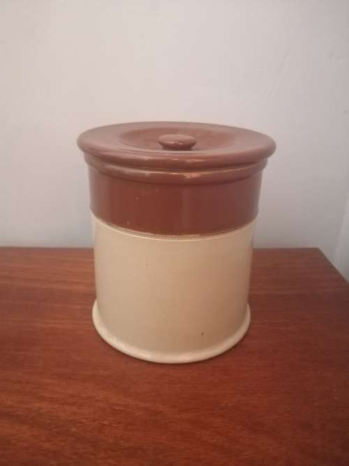Langley Crock with Lid made in England