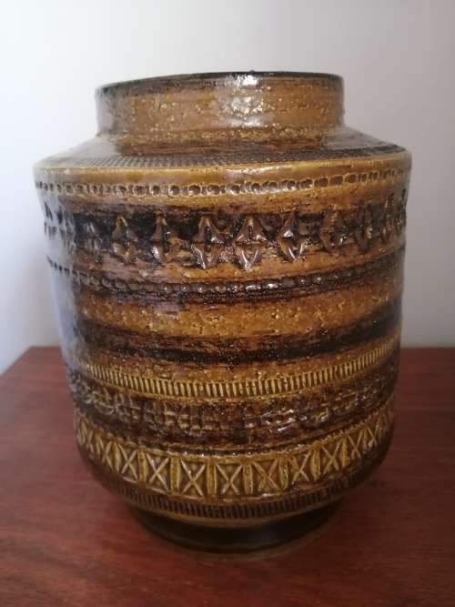 Vintage Italian Bitossi Pottery Vase