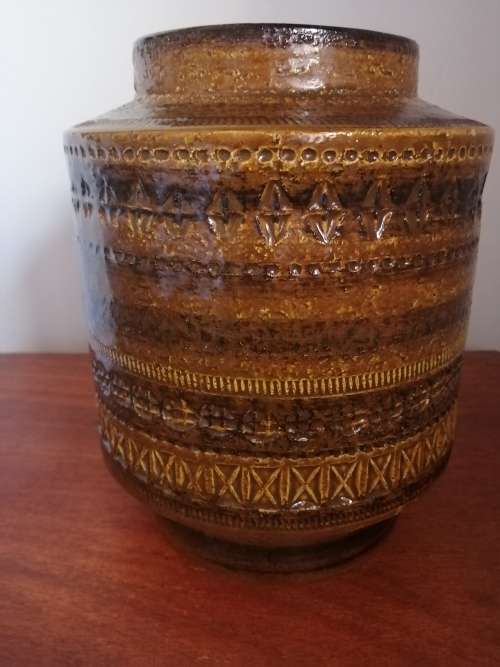 Vintage Italian Bitossi Pottery Vase