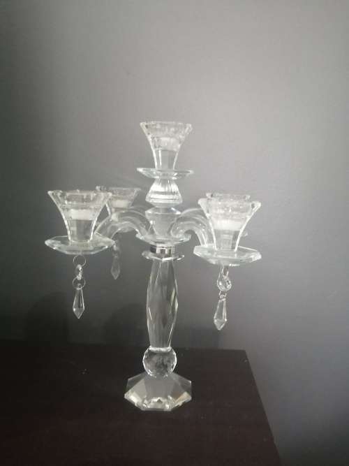 Crystal 5 Arm Candelabra