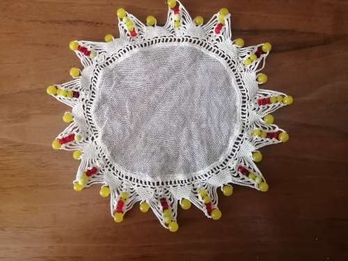 Beaded Jug Cover
