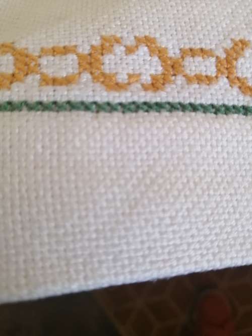 Embroided Square Tablecloth