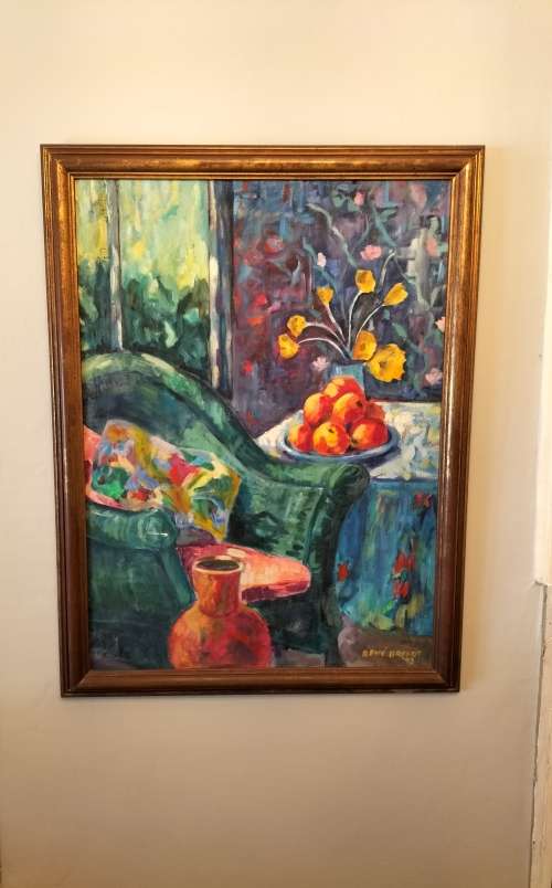Framed SA Artist René Breedt Still life Painting
