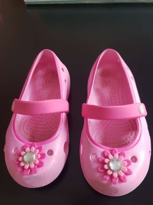 Crocs flat pumps - girls, Pink size 8