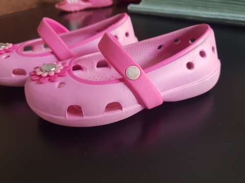 Crocs flat pumps - girls, Pink size 8