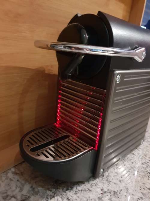 Nespresso Pixie Automatic Espresso Machine - titanium