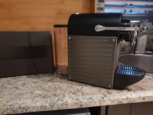 Nespresso Pixie Automatic Espresso Machine - titanium