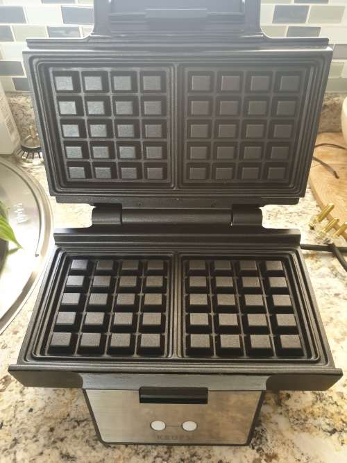 Krups waffle maker, non stick