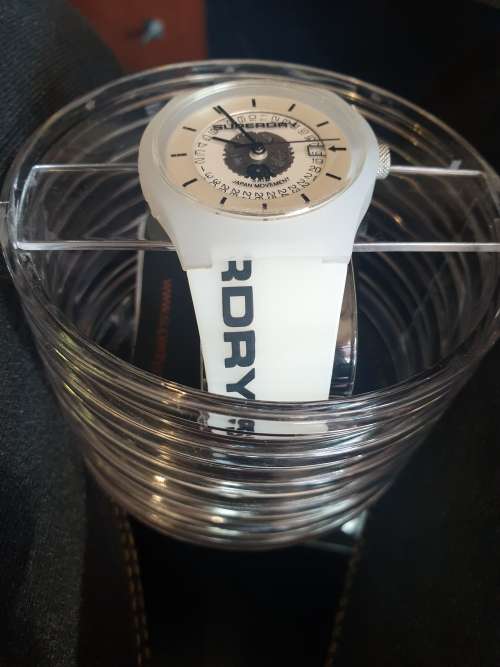 Superdry Urban Semi Opaque White Watch - UNISEX