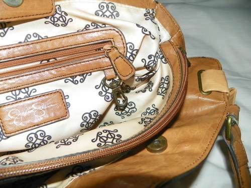 Jessica Simpson Tan Bow handbag