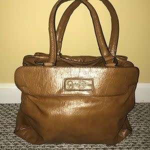 Jessica Simpson Tan Bow handbag