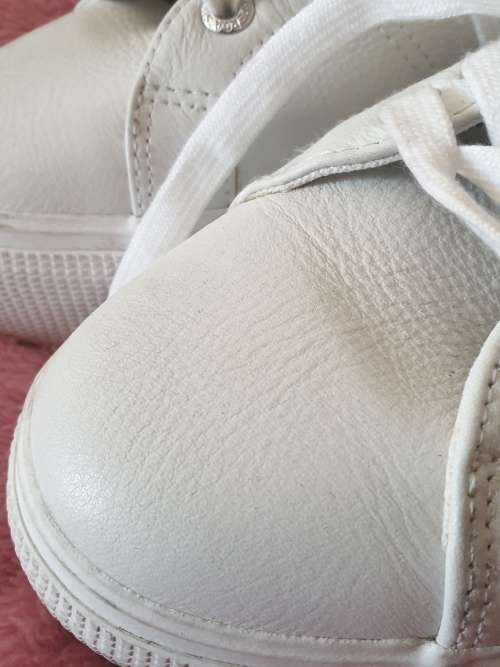 SUPERGA FULL LEATHER PLATFORM- WHITE (UK 5.5 / EU 39)