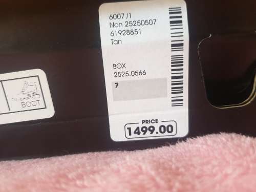 Bronx hunter boots - Tan - size 7 (sa / uk)