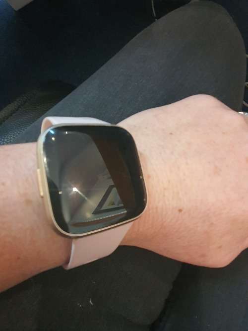 Fitbit Versa 2 (petal and copper rose aluminium fitness smart watch)