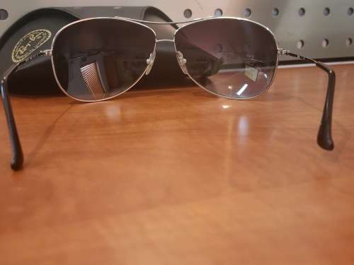 Ray-Ban Rb3293 Metal Aviator Sunglasses, silver frame