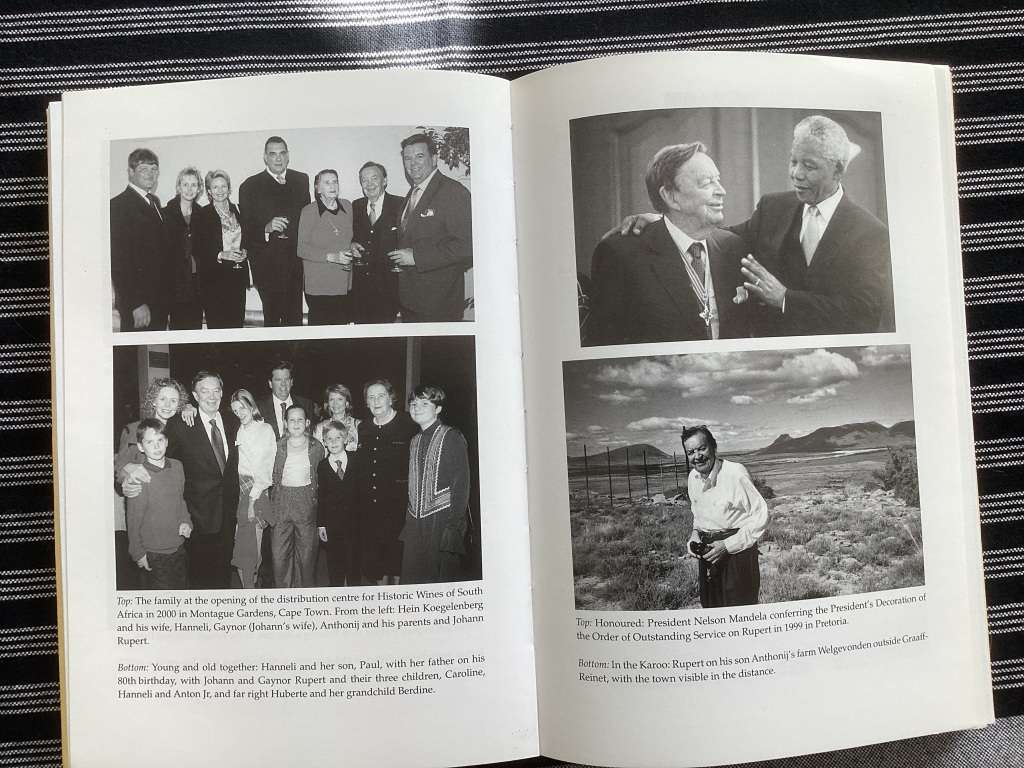 Anton Rupert and Harry Oppenheimer. Two books for the price of One.