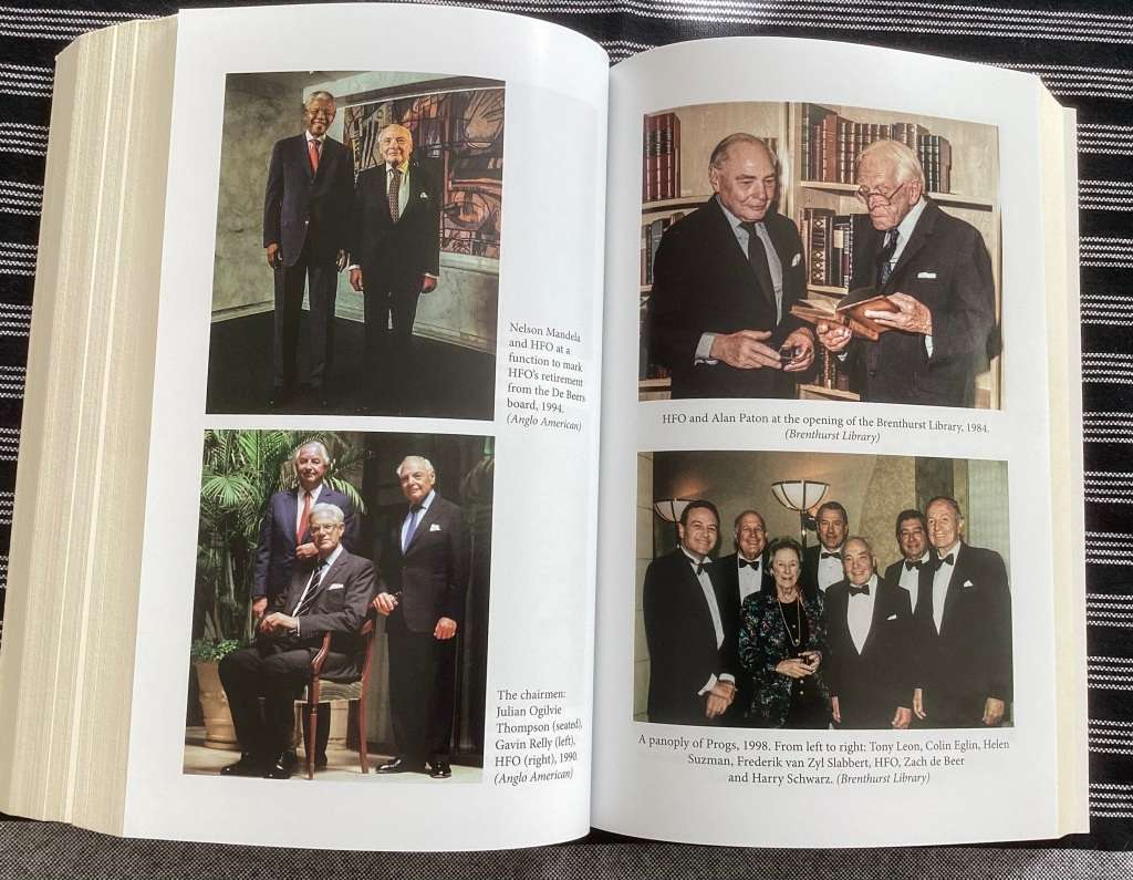 Anton Rupert and Harry Oppenheimer. Two books for the price of One.