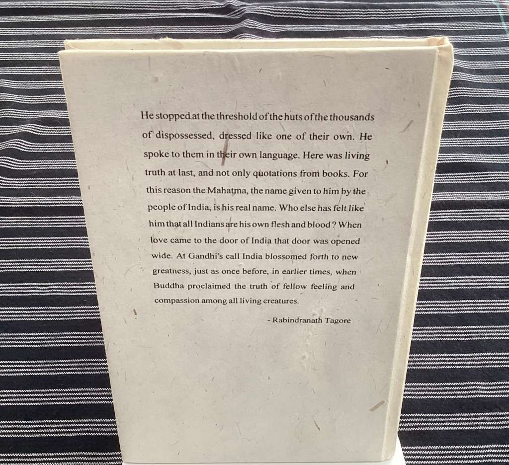 Mahatma. A Golden Treasury of Wisdom. Hardcover, in excellent condition.