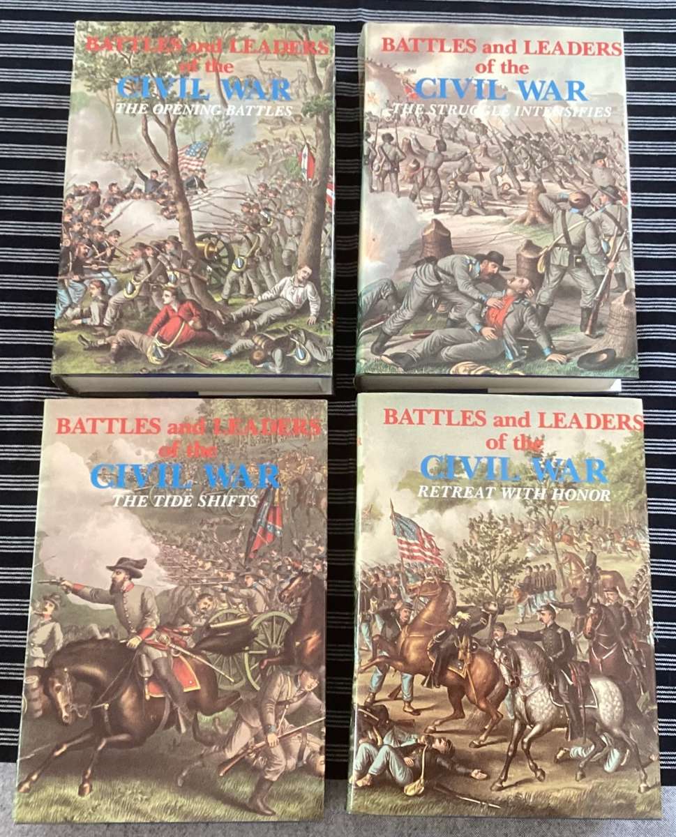 Battles and Leaders of the Civil War. Four volume boxed set. Excellent condition.