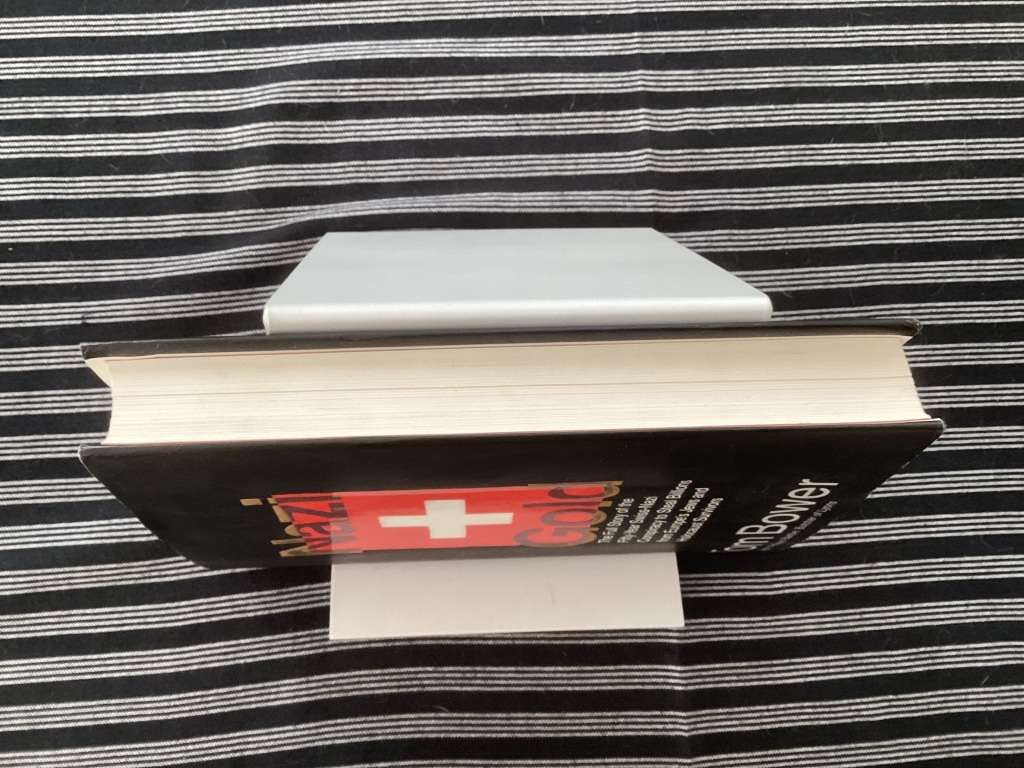 Nazi Gold by Tom Bower. First Edition Hardback, in a Good condition.