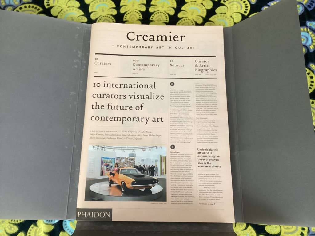CREAMIER by PHAIDON. Contemporary Art in Culture. 300 pages.