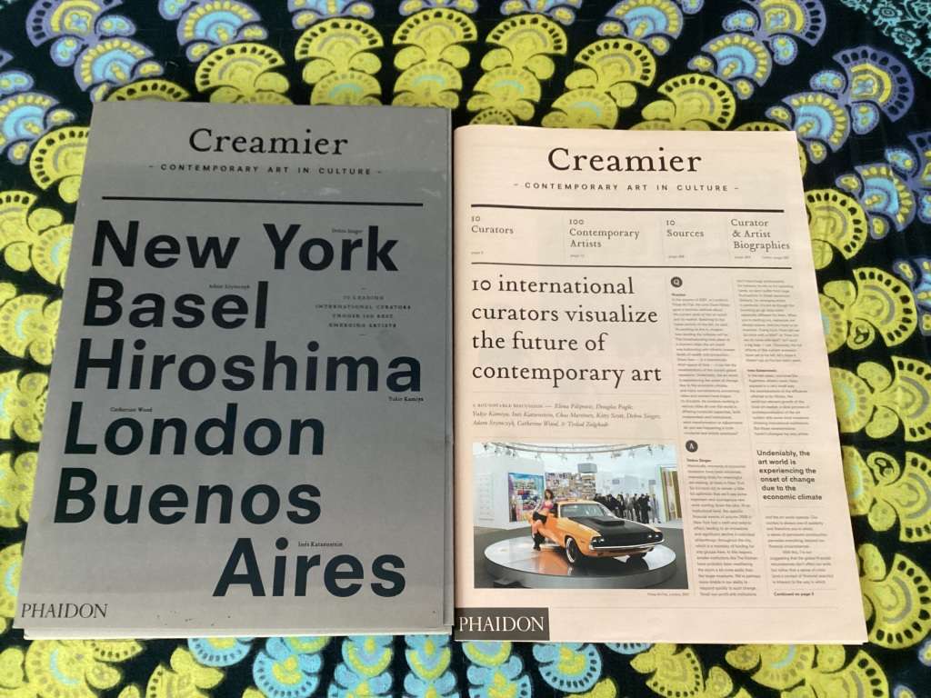 CREAMIER by PHAIDON. Contemporary Art in Culture. 300 pages.