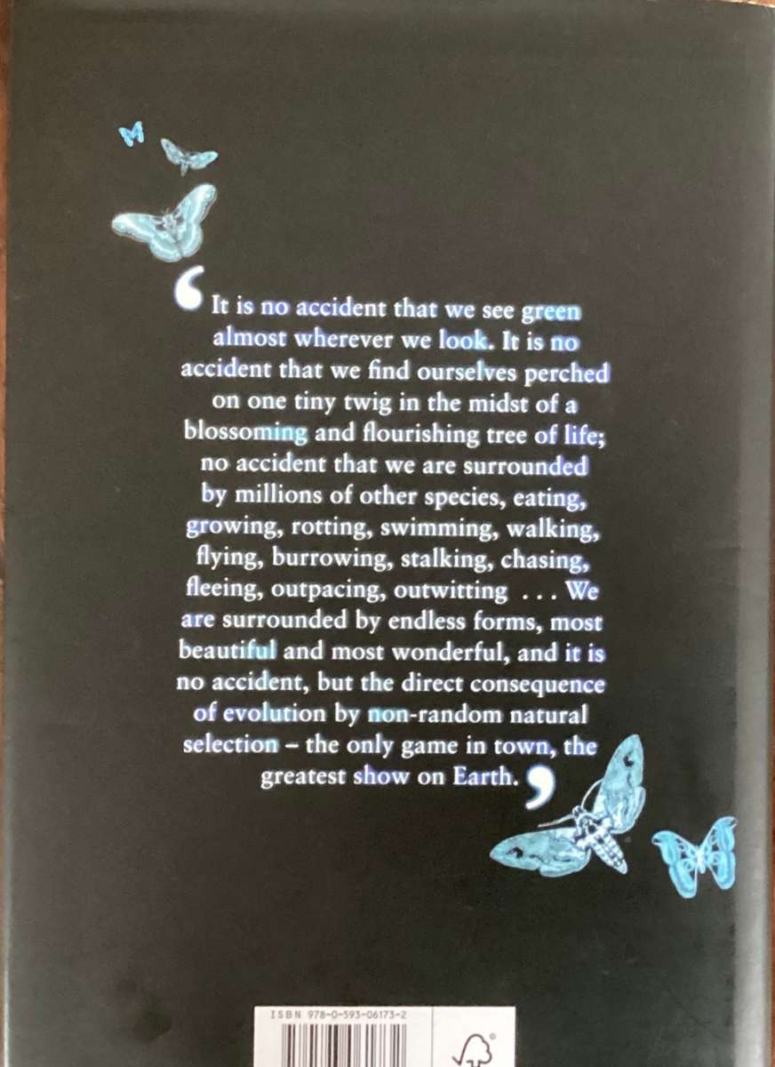 The Greatest Show On Earth. Hardback by Richard Dawkins.