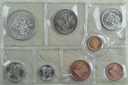 1973 Uncirculated SA Mint Set - Silver R1 - Silver Rand