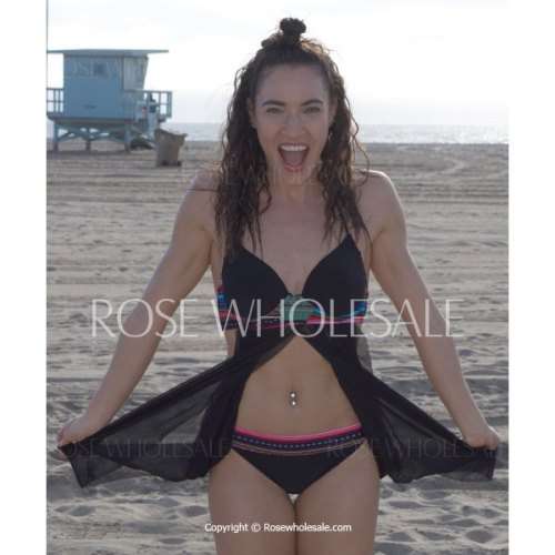 Women's Sexy Halterneck Print Swimwear - 2 PIECE BIKINI