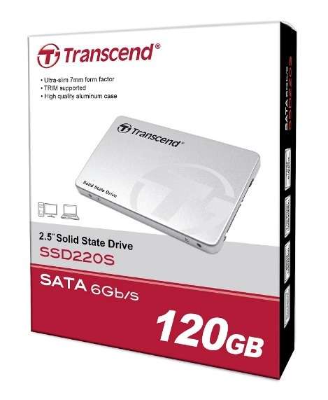 Transcend 120GB 2.5" SSD Drive