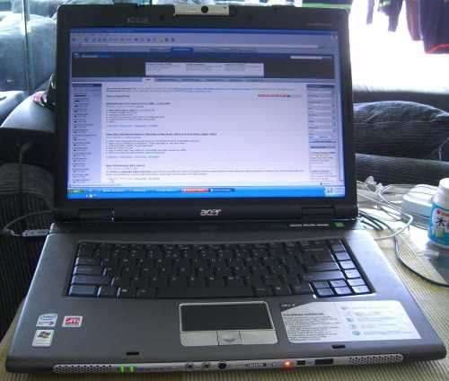 Acer Laptop TravelMate 8200 TM8204WLMi Intel Core Duo T2500 (2.00 GHz)