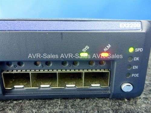 Juniper EX2200-24P-4G Layer 3 Switch (EX2200-24P-4G) PoE