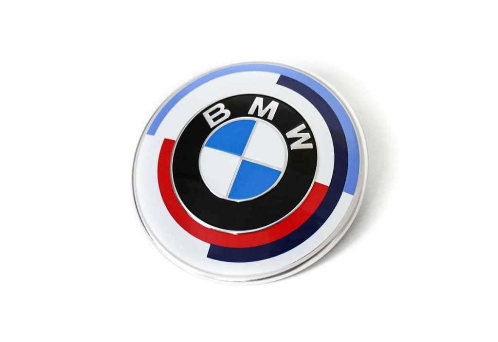 BMW 50th Anniversary Badge 82MM  High Quality