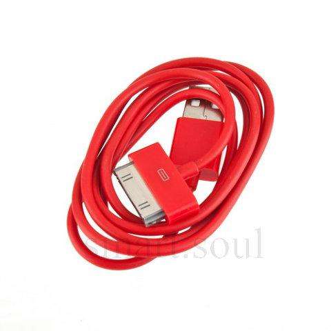 RED iPod / iPhone / iPad Cable with FREE Postage