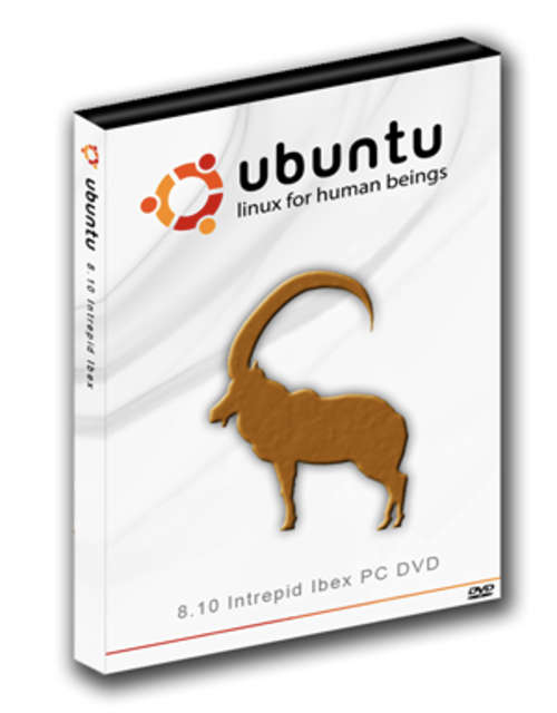Linux: Ubuntu 8.10 (Intrepid Ibex) DVD + Free postage!