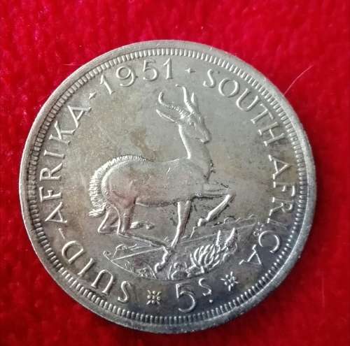 5 Shillings coin 1951