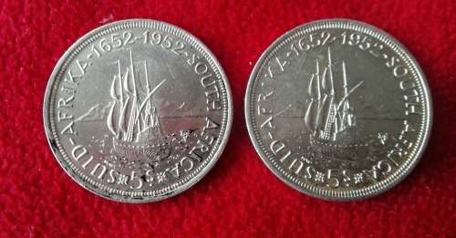 5 Shillings coins 1952 (2)