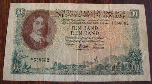 1961 Ten rand note (C 1) 568582